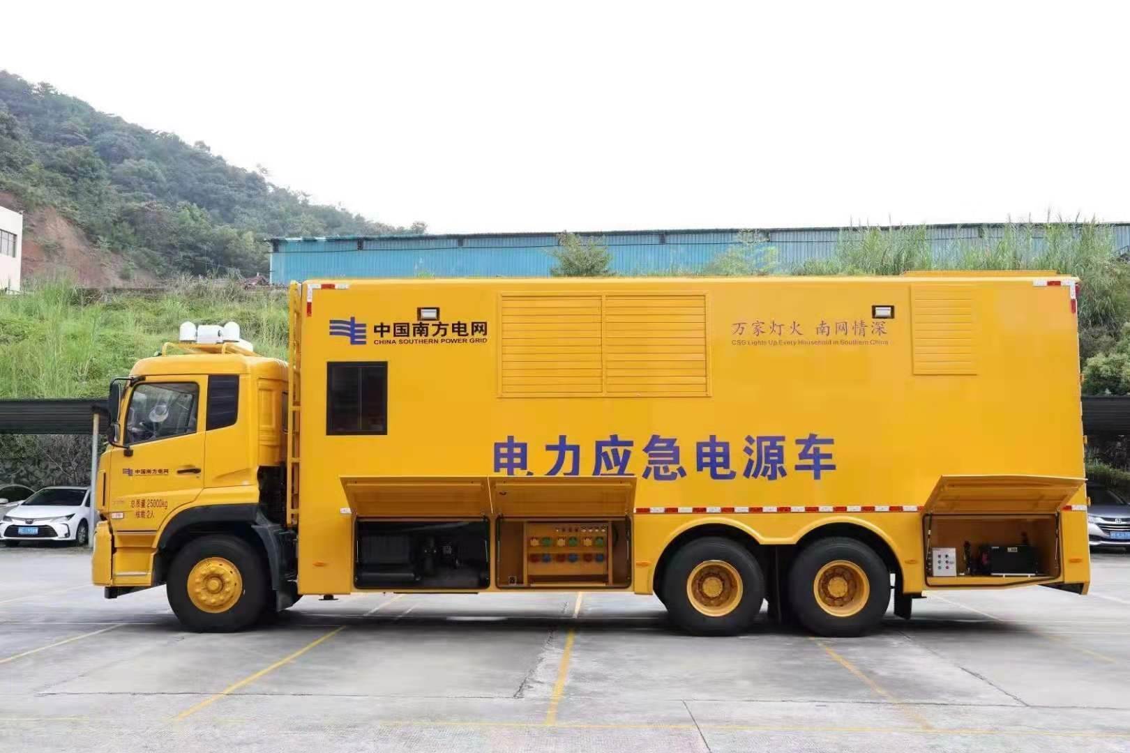 中沙安康大型柴油发电机发电车UPS电源出租租赁